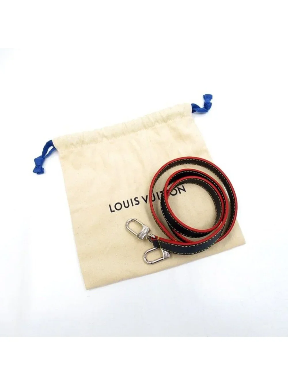 Louis Vuitton Twist Tote Epi Handbag Andigo Blue